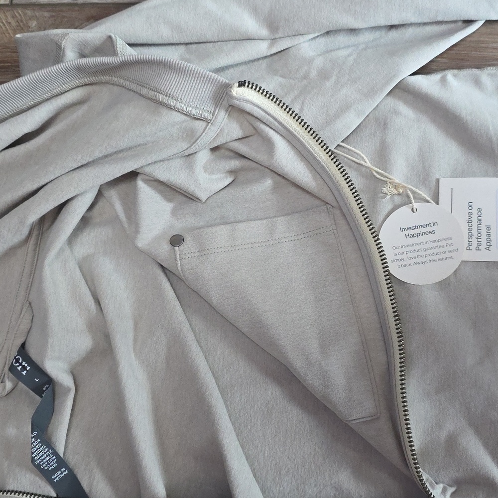 NWT Men's Large "Vuori Coronado Hoodie" in Color Suede Heather! - Picture 6 of 7